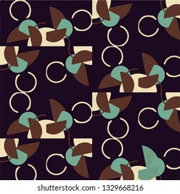 Abstract vector background. Colorful halftone illustration pattern
