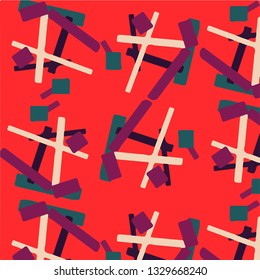Abstract vector background. Colorful halftone illustration pattern