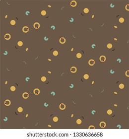 Abstract vector background. Colorful halftone illustration pattern