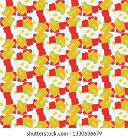 Abstract vector background. Colorful halftone illustration pattern