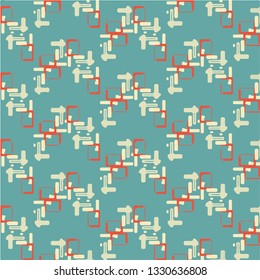 Abstract vector background. Colorful halftone illustration pattern