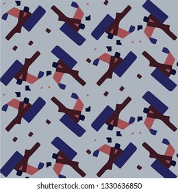 Abstract vector background. Colorful halftone illustration pattern