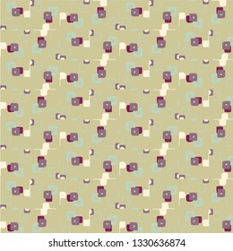 Abstract vector background. Colorful halftone illustration pattern