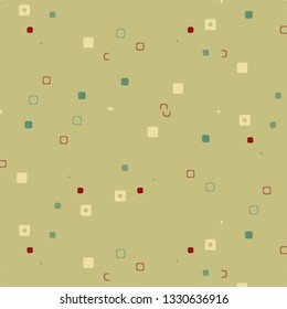 Abstract vector background. Colorful halftone illustration pattern