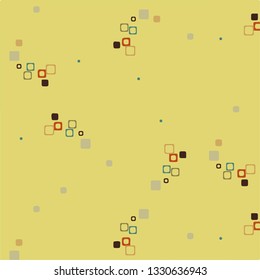 Abstract vector background. Colorful halftone illustration pattern