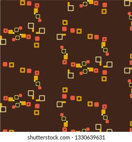 Abstract vector background. Colorful halftone illustration pattern