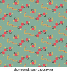 Abstract vector background. Colorful halftone illustration pattern