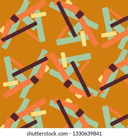 Abstract vector background. Colorful halftone illustration pattern