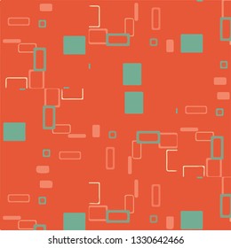 Abstract vector background. Colorful halftone illustration pattern
