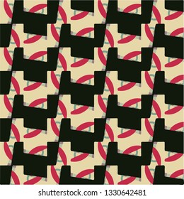 Abstract vector background. Colorful halftone illustration pattern