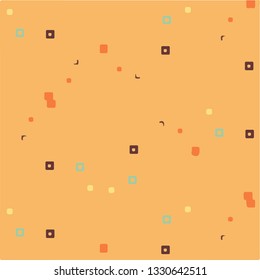 Abstract vector background. Colorful halftone illustration pattern