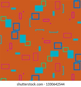 Abstract vector background. Colorful halftone illustration pattern