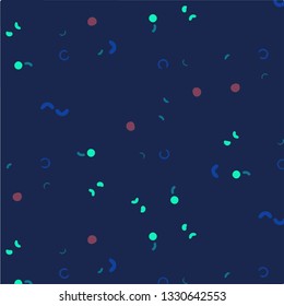 Abstract vector background. Colorful halftone illustration pattern