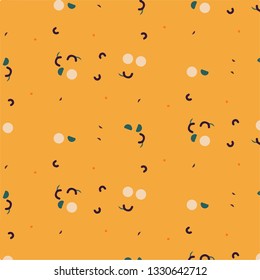 Abstract vector background. Colorful halftone illustration pattern