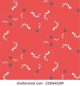 Abstract vector background. Colorful halftone illustration pattern