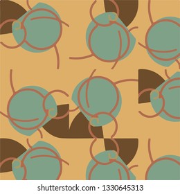 Abstract vector background. Colorful halftone illustration pattern