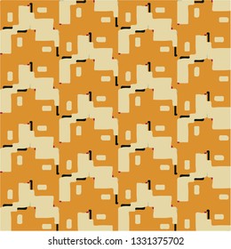 Abstract vector background. Colorful halftone illustration pattern