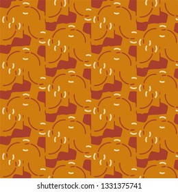 Abstract vector background. Colorful halftone illustration pattern