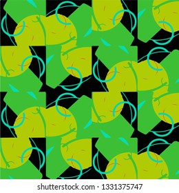 Abstract vector background. Colorful halftone illustration pattern