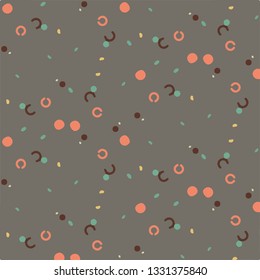 Abstract vector background. Colorful halftone illustration pattern