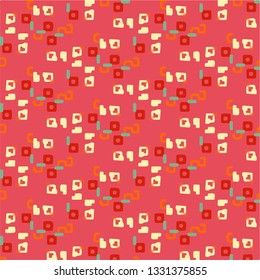 Abstract vector background. Colorful halftone illustration pattern