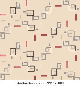 Abstract vector background. Colorful halftone illustration pattern