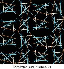 Abstract vector background. Colorful halftone illustration pattern