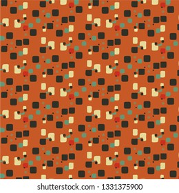 Abstract vector background. Colorful halftone illustration pattern