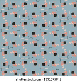 Abstract vector background. Colorful halftone illustration pattern