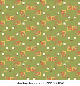 Abstract vector background. Colorful halftone illustration pattern