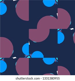 Abstract vector background. Colorful halftone illustration pattern
