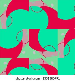 Abstract vector background. Colorful halftone illustration pattern