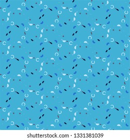 Abstract vector background. Colorful halftone illustration pattern