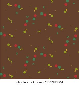 Abstract vector background. Colorful halftone illustration pattern