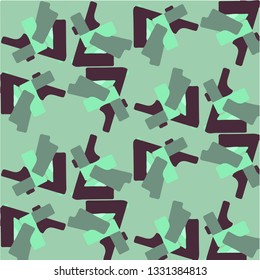 Abstract vector background. Colorful halftone illustration pattern