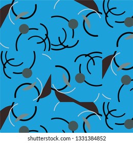 Abstract vector background. Colorful halftone illustration pattern