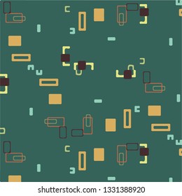 Abstract vector background. Colorful halftone illustration pattern
