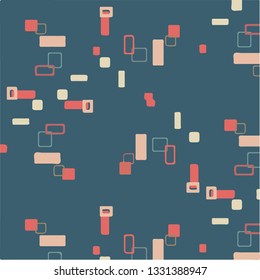 Abstract vector background. Colorful halftone illustration pattern