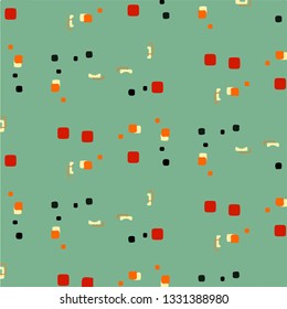 Abstract vector background. Colorful halftone illustration pattern