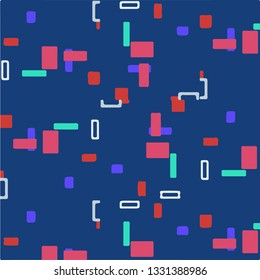 Abstract vector background. Colorful halftone illustration pattern