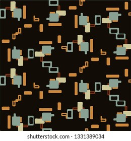 Abstract vector background. Colorful halftone illustration pattern
