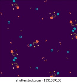 Abstract vector background. Colorful halftone illustration pattern