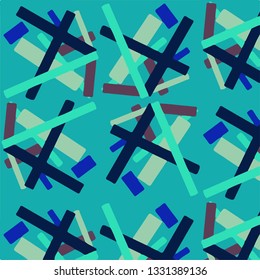Abstract vector background. Colorful halftone illustration pattern