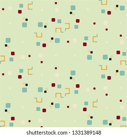 Abstract vector background. Colorful halftone illustration pattern