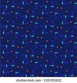 Abstract vector background. Colorful halftone illustration pattern
