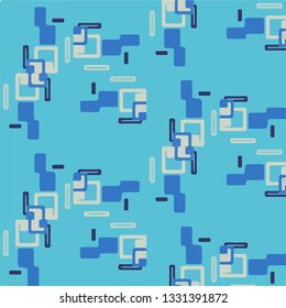 Abstract vector background. Colorful halftone illustration pattern