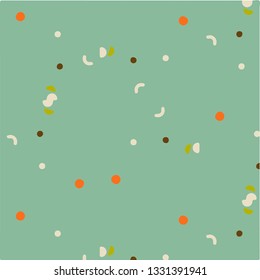 Abstract vector background. Colorful halftone illustration pattern