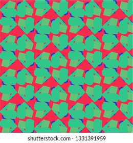 Abstract vector background. Colorful halftone illustration pattern
