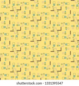 Abstract vector background. Colorful halftone illustration pattern