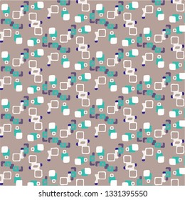 Abstract vector background. Colorful halftone illustration pattern